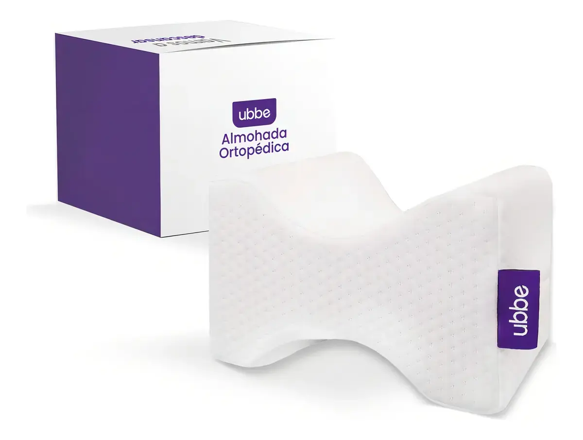 Almohada para rodillas UBBE de espuma viscoelástica para dormir de lado