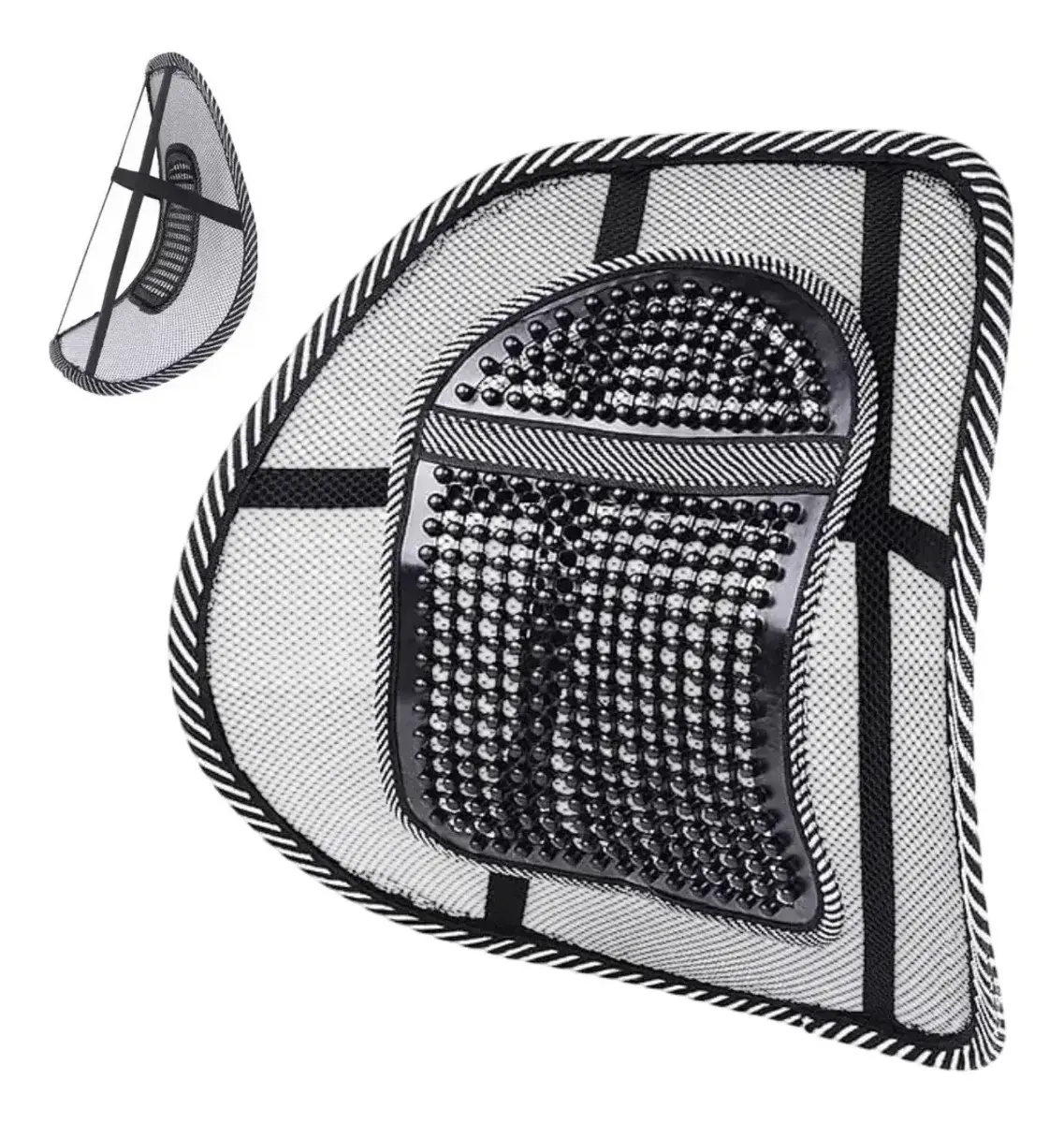 Respaldo lumbar Vmingo de malla transpirable para silla de oficina y auto