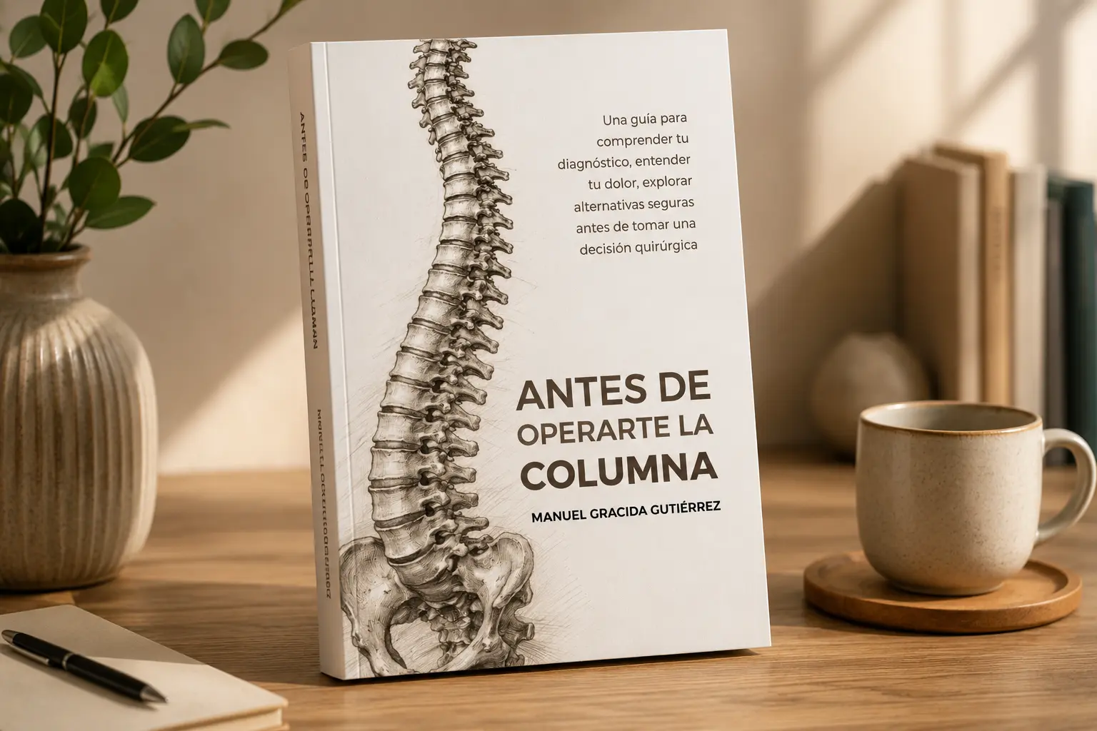 Libro Antes de operarte la columna de Manuel Gracida Gutiérrez
