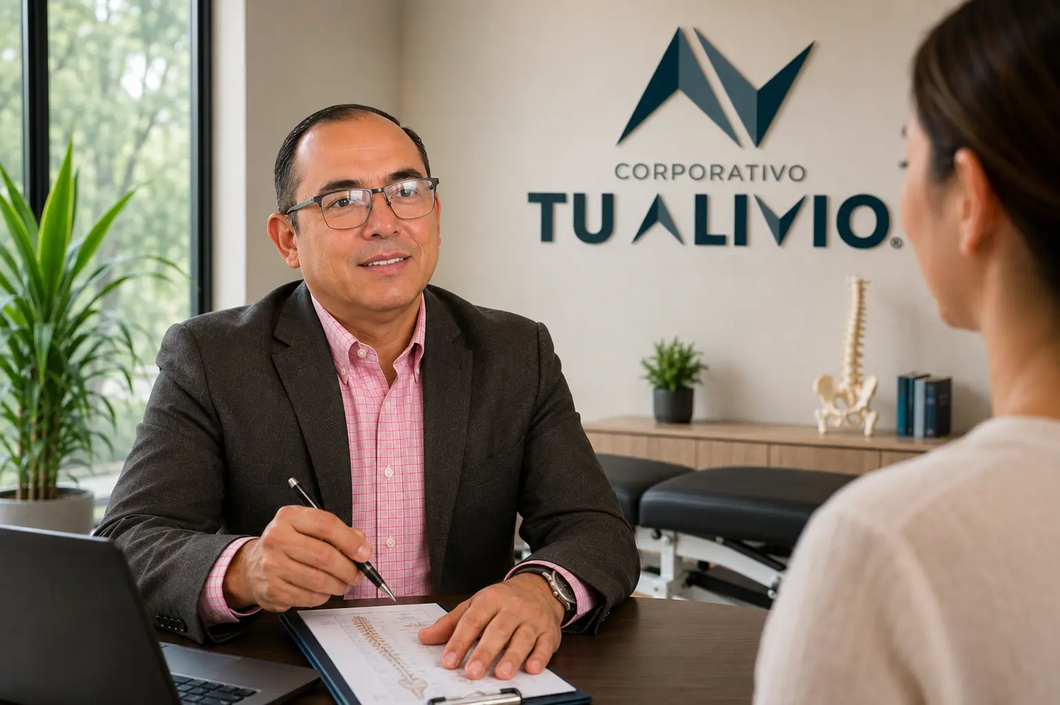 Manuel Gracida, quiropráctico y fundador de Tu Alivio