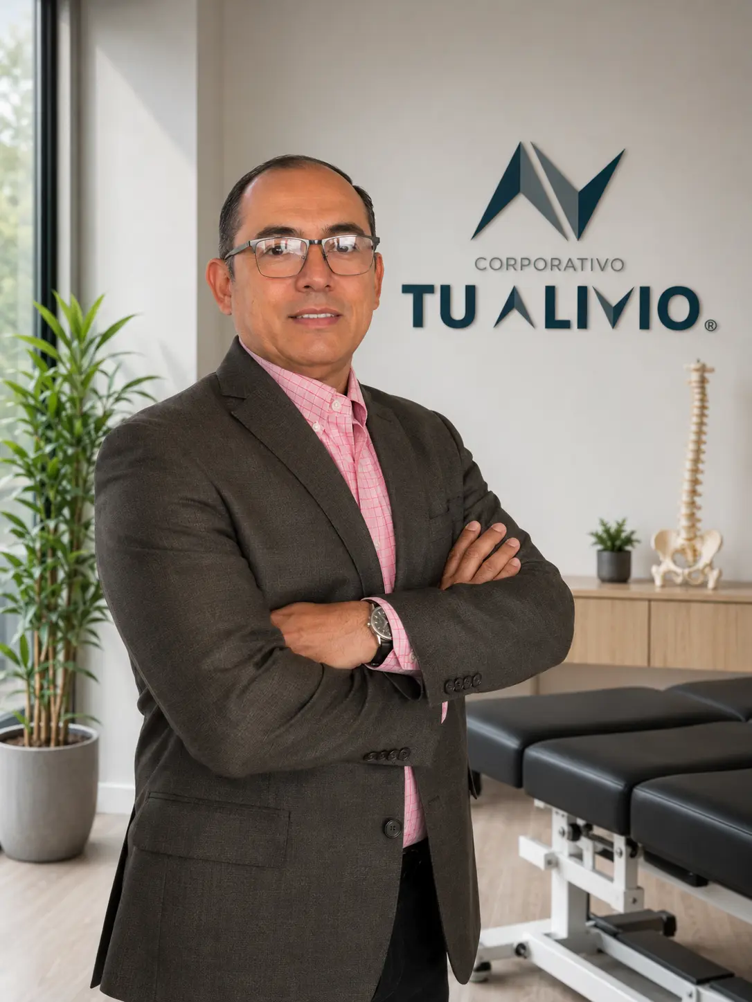 Manuel Gracida, quiropráctico y fundador de Tu Alivio